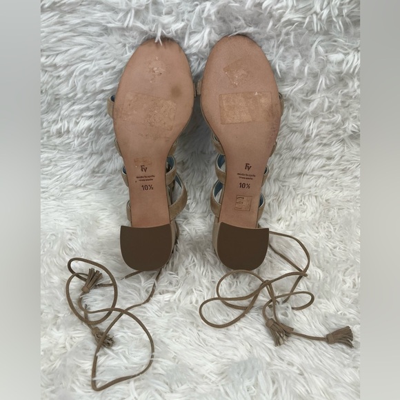 Frances Valentine | Jade Ankle Gladiator Heels - Picture 9 of 10